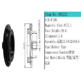 801212 SANDEN GL8 OPEL BOBİN