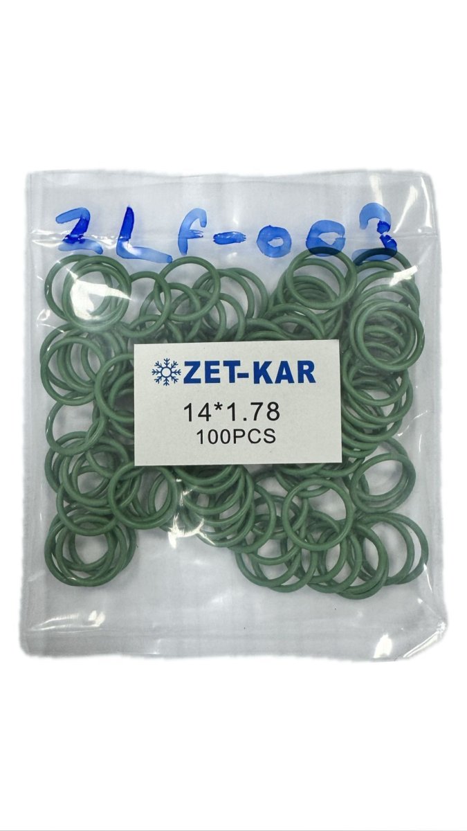 ZLF003 14*1.78 YEŞİL ORİNG 100PCS